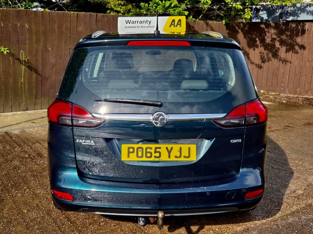 Vauxhall Zafira Tourer 2.0 Cdti Exclusiv Euro 5 Green #6