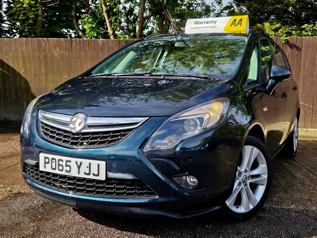 Vauxhall Zafira Tourer 2.0 Cdti Exclusiv Euro 5 Green #3