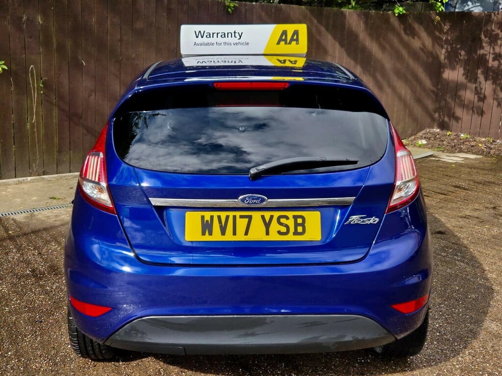 Ford Fiesta 1.5 Tdci Titanium Euro 6 WV17YSB Blue #6