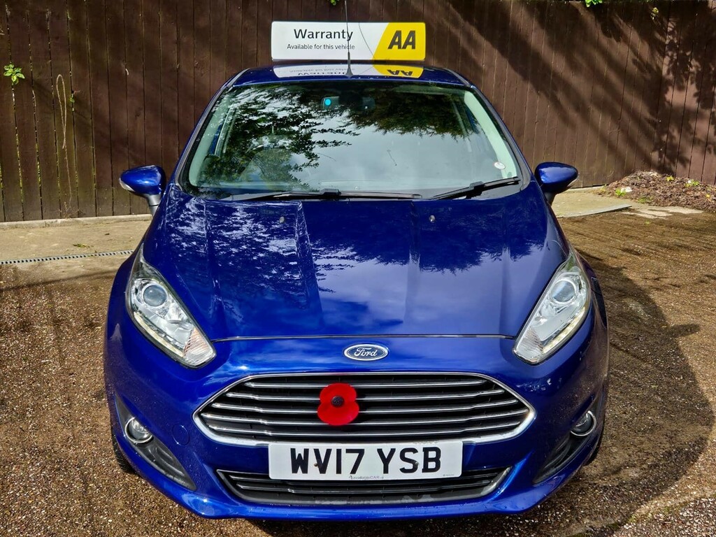 Ford Fiesta 1.5 Tdci Titanium Euro 6 WV17YSB Blue #2