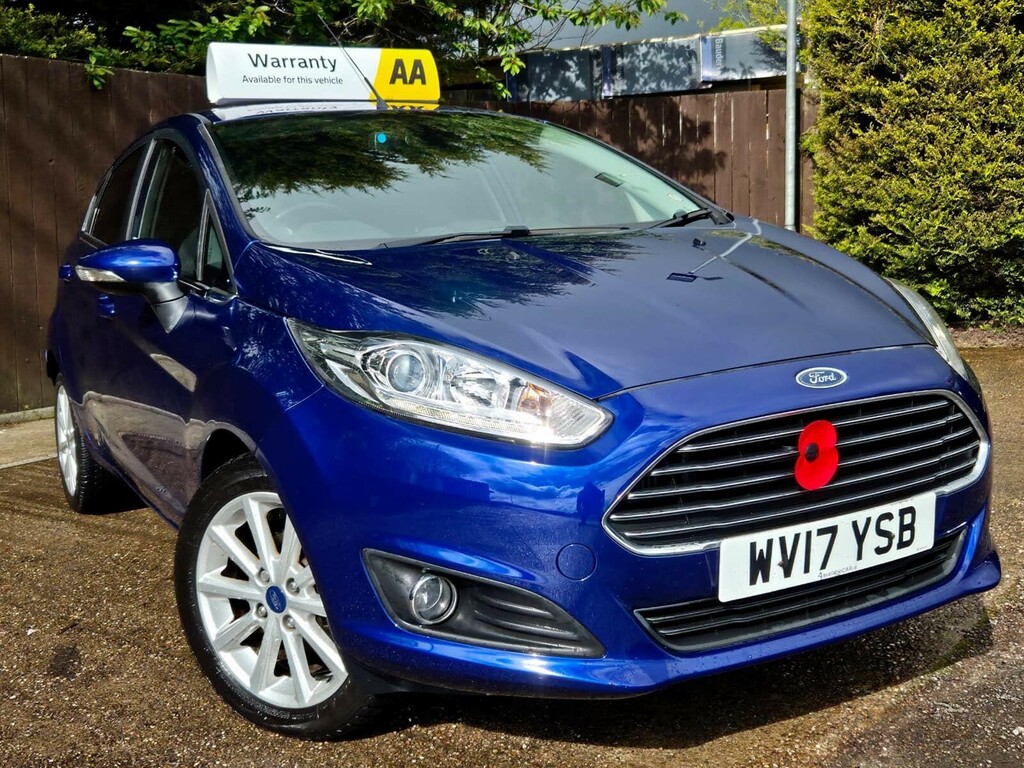 Ford Fiesta 1.5 Tdci Titanium Euro 6 Blue