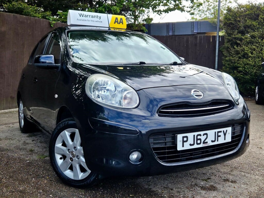 Nissan Micra 1.2 12V Acenta Cvt Euro 5 Black