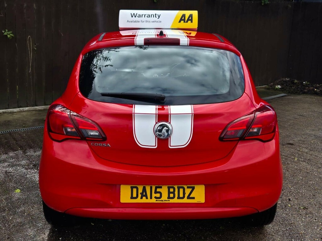 Vauxhall Corsa 1.2I Sting Euro 6 DA15BDZ Red #6