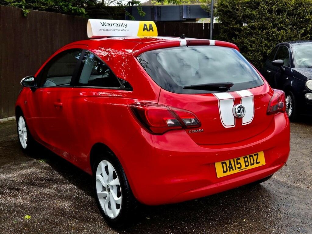 Vauxhall Corsa 1.2I Sting Euro 6 DA15BDZ Red #4