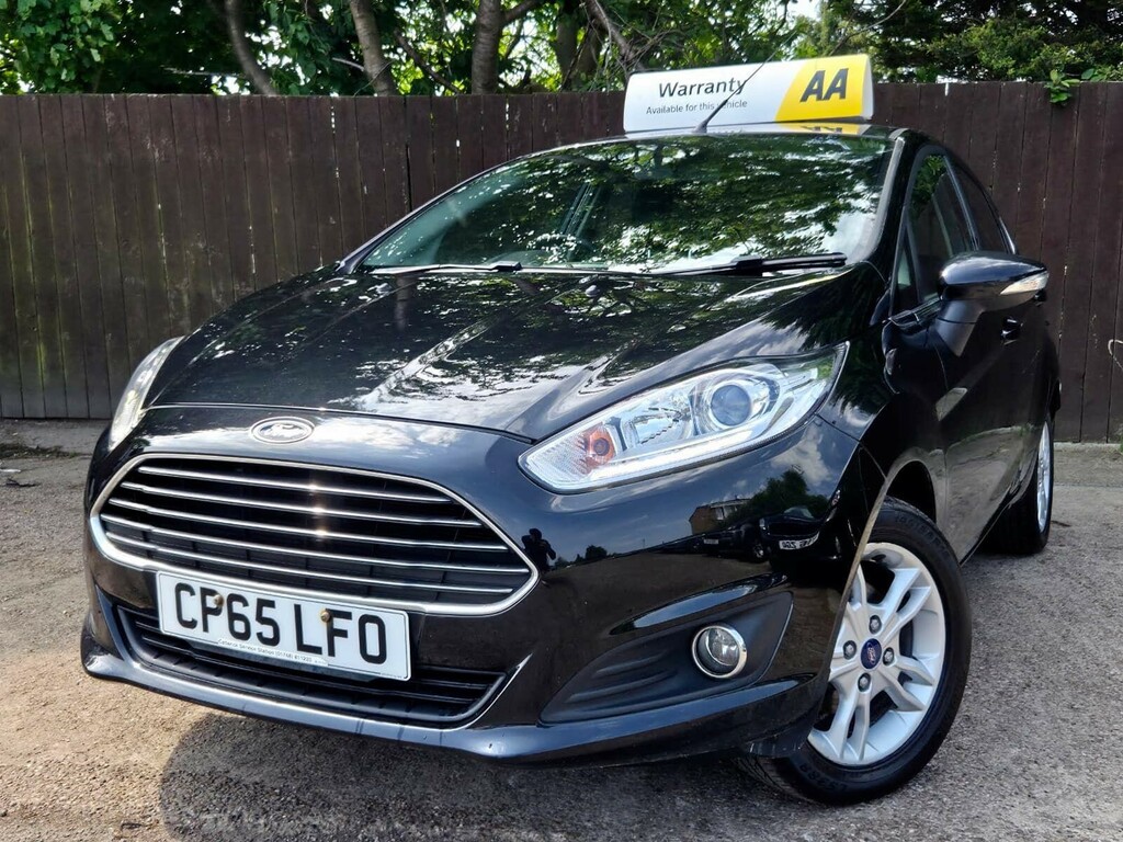 Ford Fiesta 1.25 Zetec Euro 6 CP65LFO Black #3