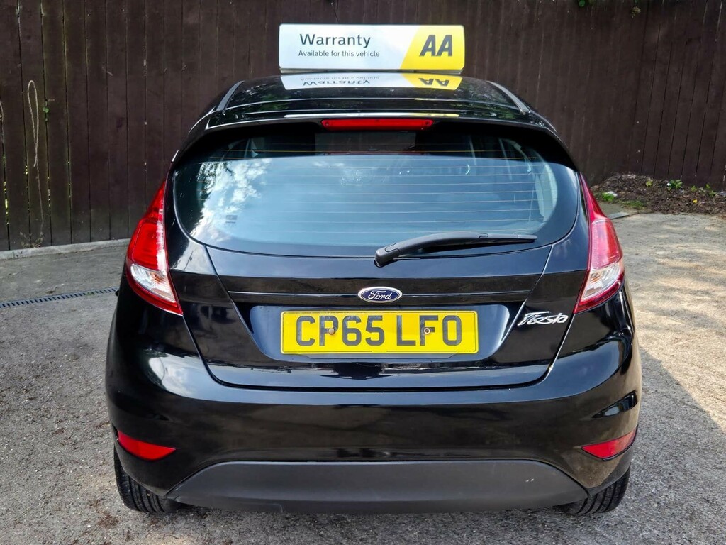 Ford Fiesta 1.25 Zetec Euro 6 CP65LFO Black #6
