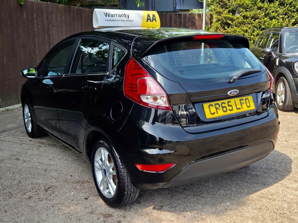 Ford Fiesta 1.25 Zetec Euro 6 CP65LFO Black #4