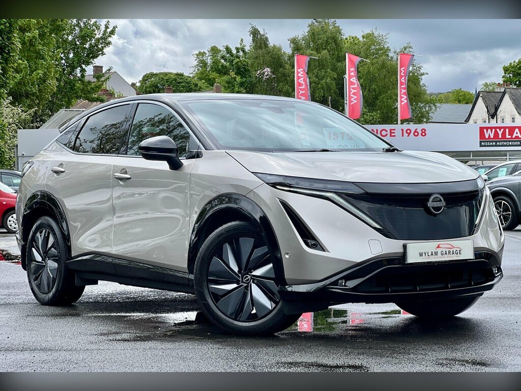 Nissan Ariya 87Kwh Evolve 22Kw Charger Silver