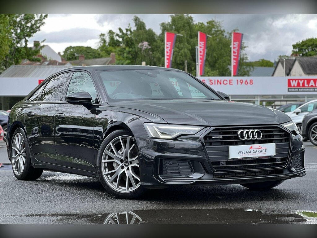 Audi A6 Saloon 2.0 Tdi 40 Black Edition S Tronic Quattro Euro 6 Grey