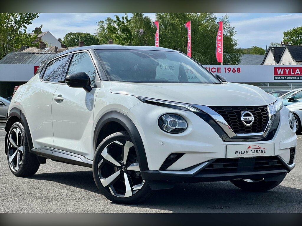 Nissan Juke 1.0 Dig-t Tekna Dct Euro 6 Ss White