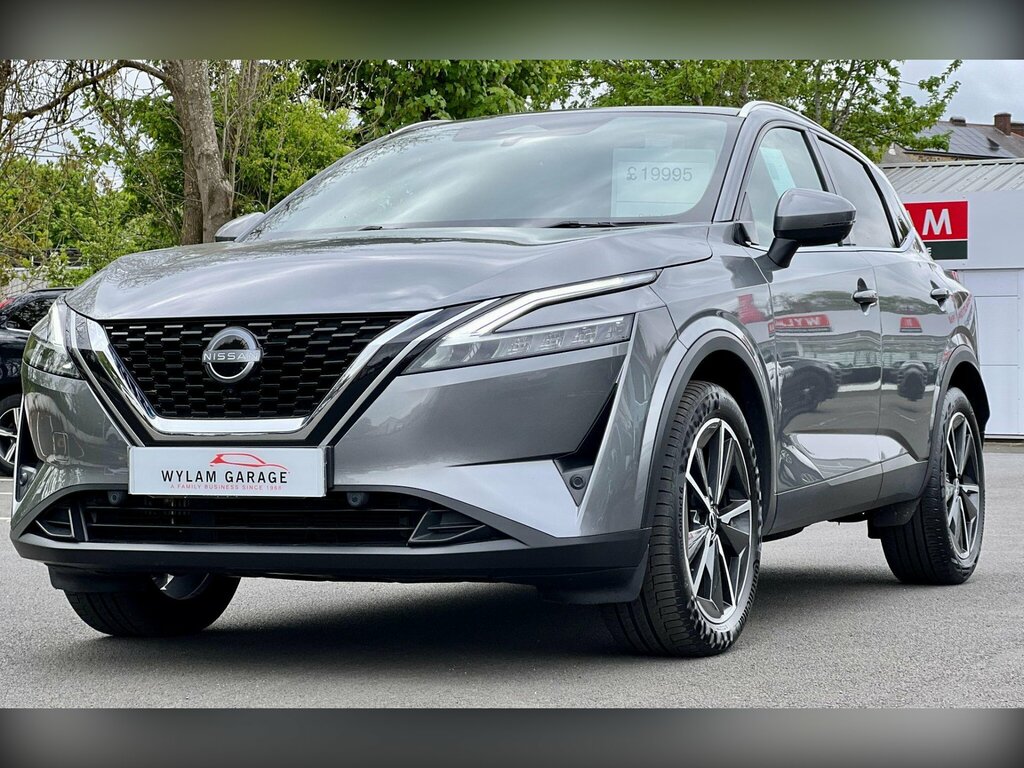 Nissan Qashqai 1.3 Dig-t Mhev Tekna Xtron Euro 6 Ss SV72WFH Grey #3
