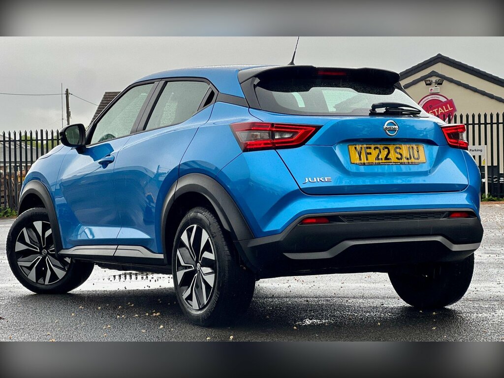 Nissan Juke 1.0 Dig-t Acenta Euro 6 Ss YF22SJU Blue #3