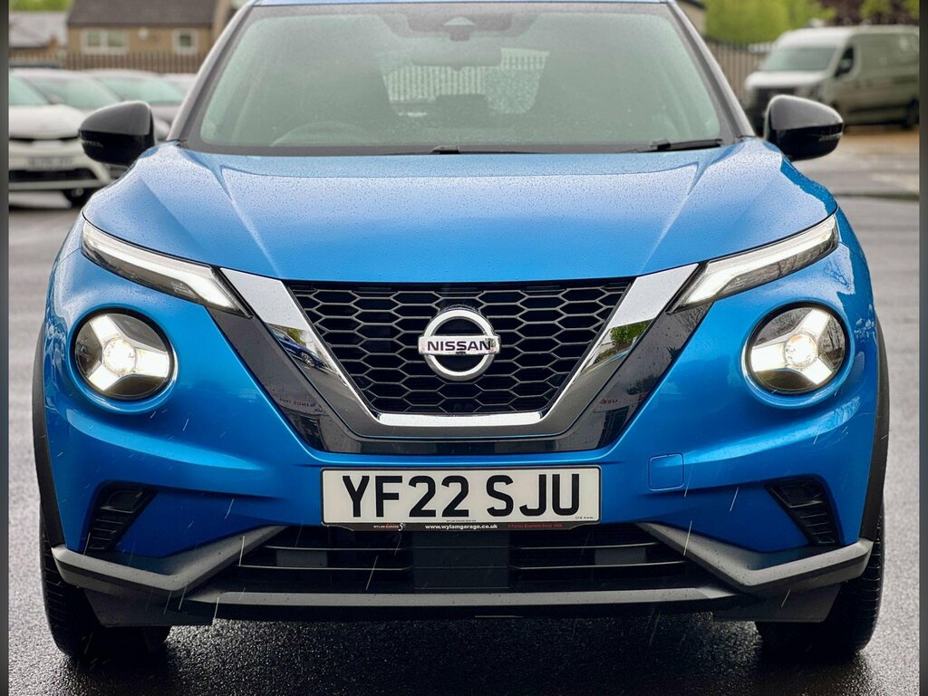 Nissan Juke 1.0 Dig-t Acenta Euro 6 Ss YF22SJU Blue #2