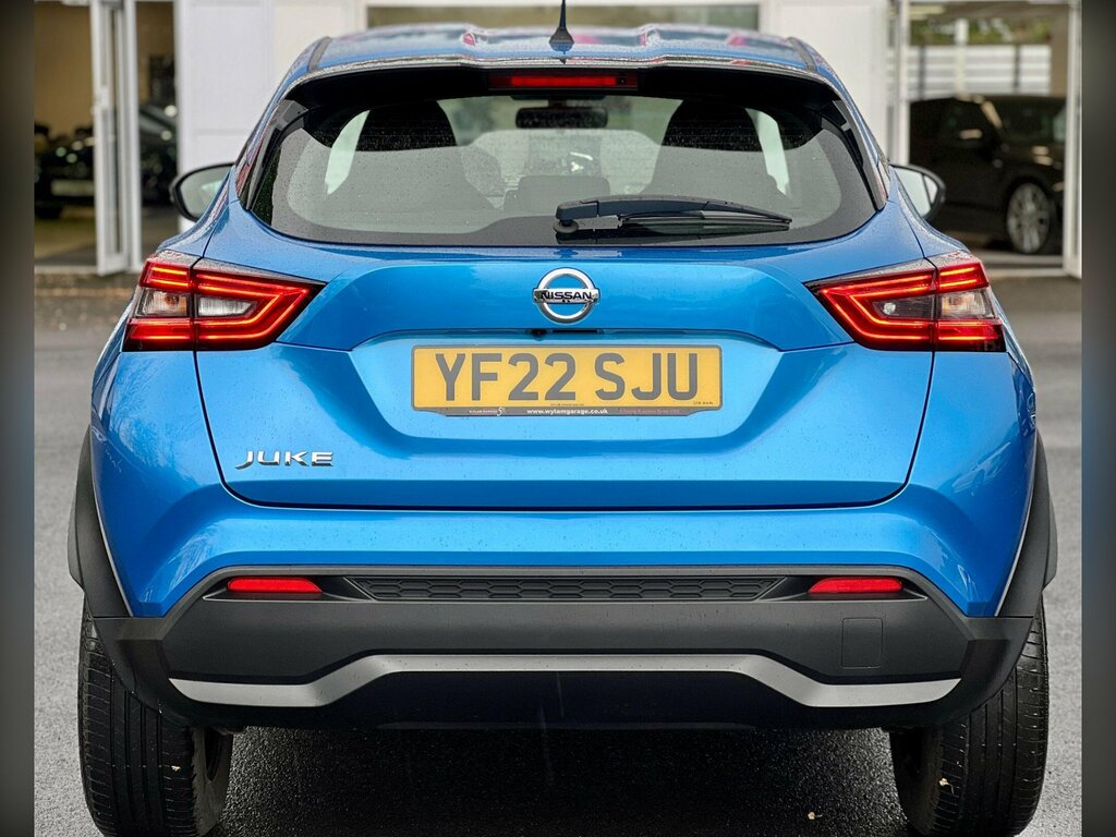 Nissan Juke 1.0 Dig-t Acenta Euro 6 Ss YF22SJU Blue #5
