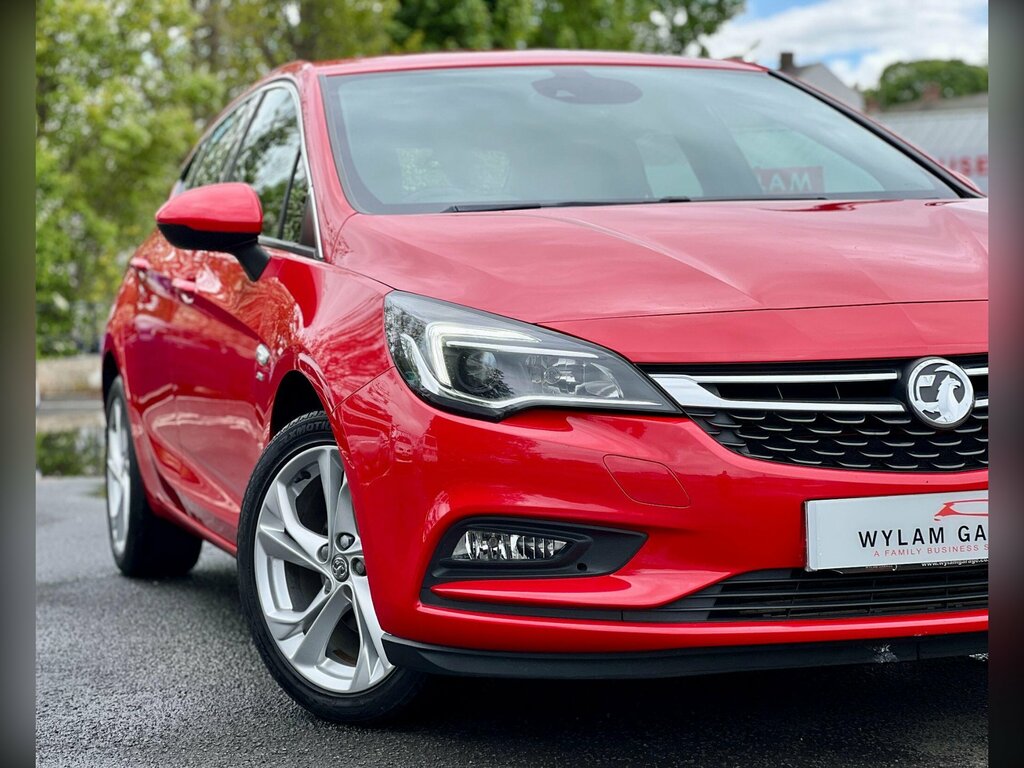 Vauxhall Astra 1.4I Turbo Sri Euro 6 ST17GHZ Red #2