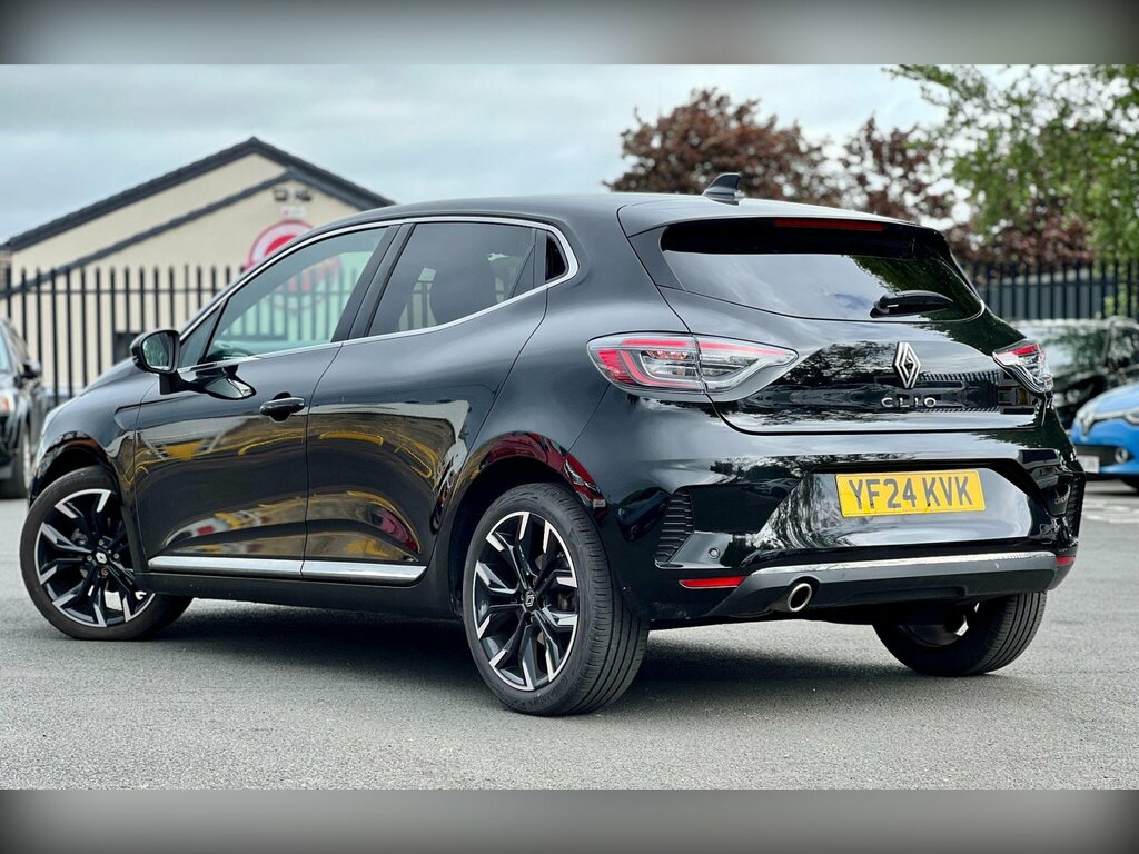Renault Clio 1.0 Tce Techno Euro 6 Ss YF24KVK Black #3
