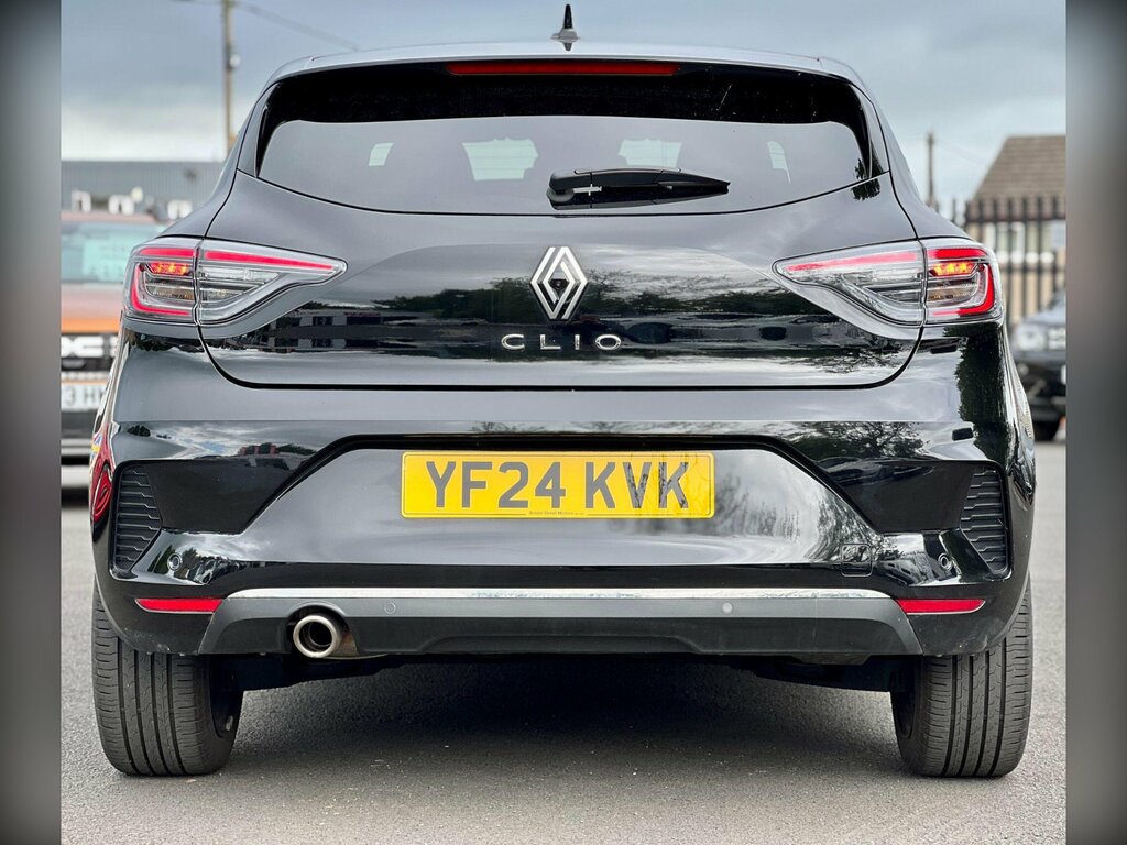 Renault Clio 1.0 Tce Techno Euro 6 Ss YF24KVK Black #4