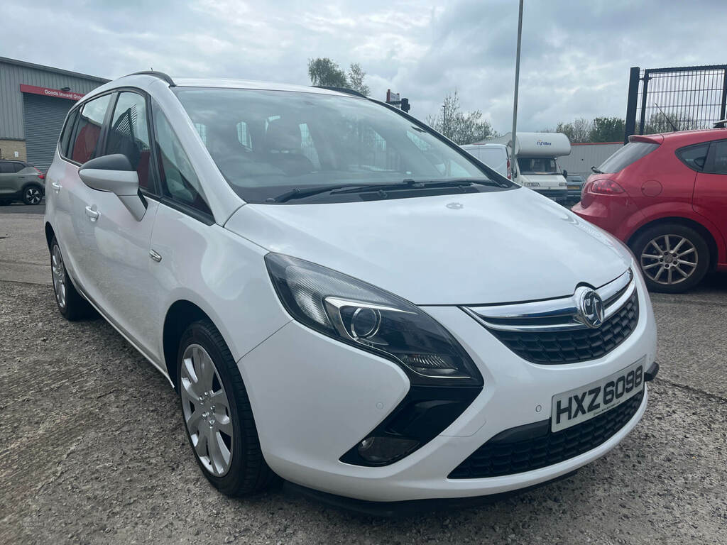 Vauxhall Zafira 2.0 Cdti Exclusiv White