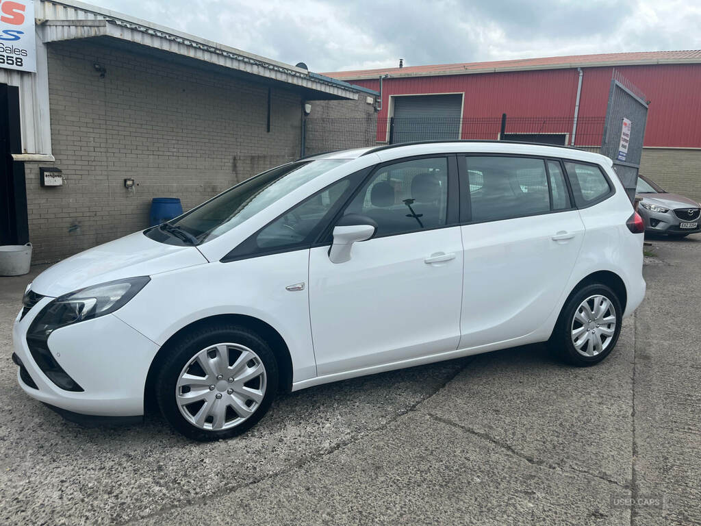 Vauxhall Zafira 2.0 Cdti Exclusiv White #6