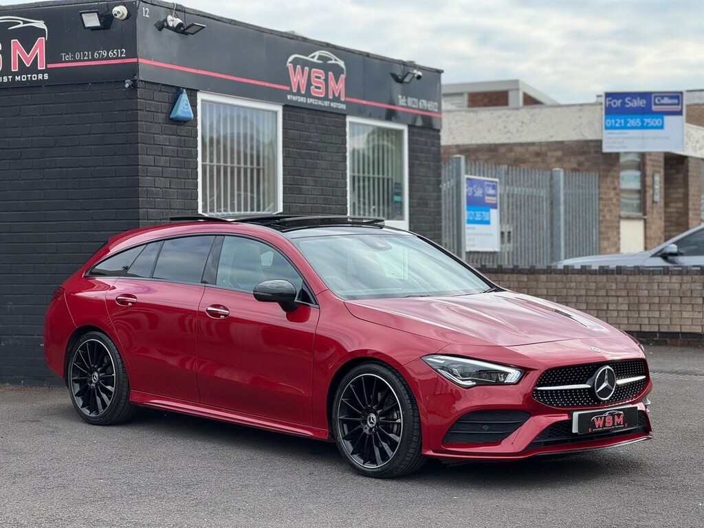 Mercedes-Benz CLA Class 1.3 Amg Line Night Edition Premium Plus Shooting LP23YKR Red #3
