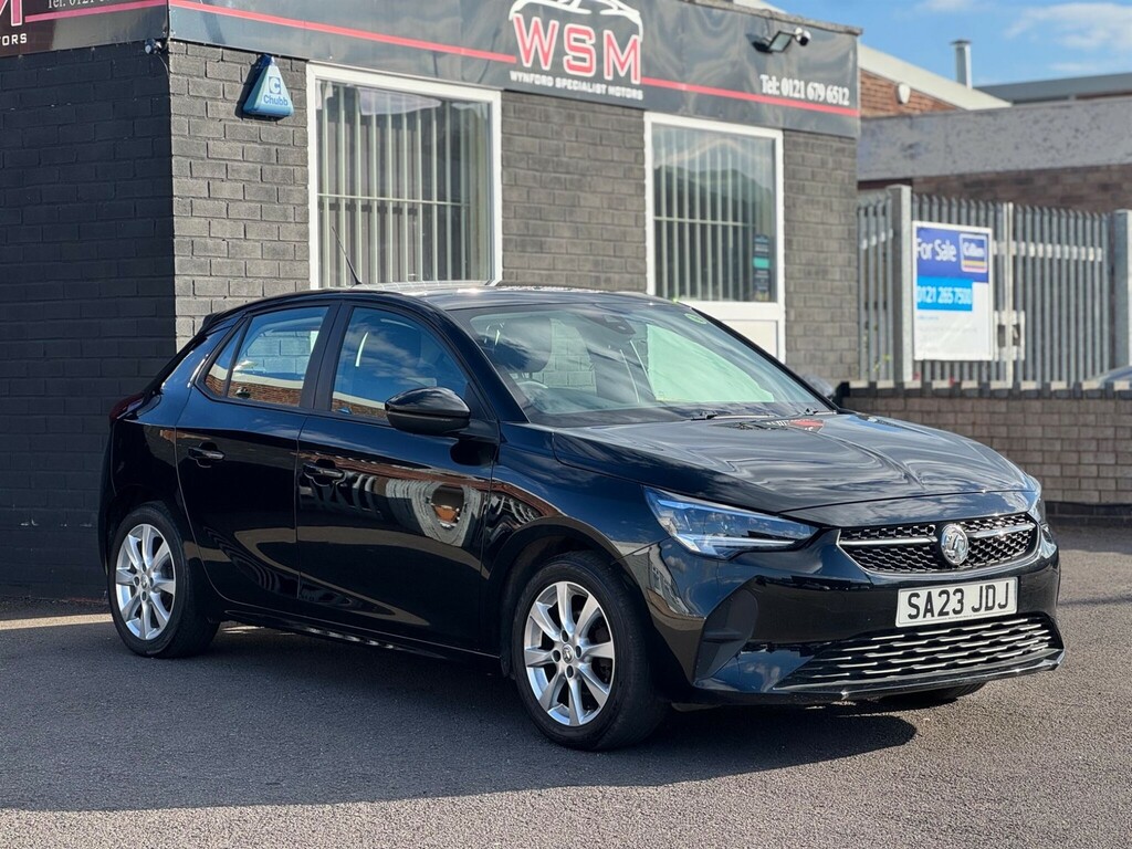 Vauxhall Corsa 1.2 Design Euro 6 SA23JDJ Black