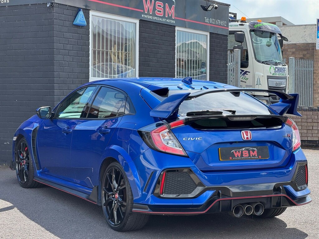 Honda Civic 2.0 Vtec Turbo Type R Gt Euro 6 Ss SA68XXM Blue #4