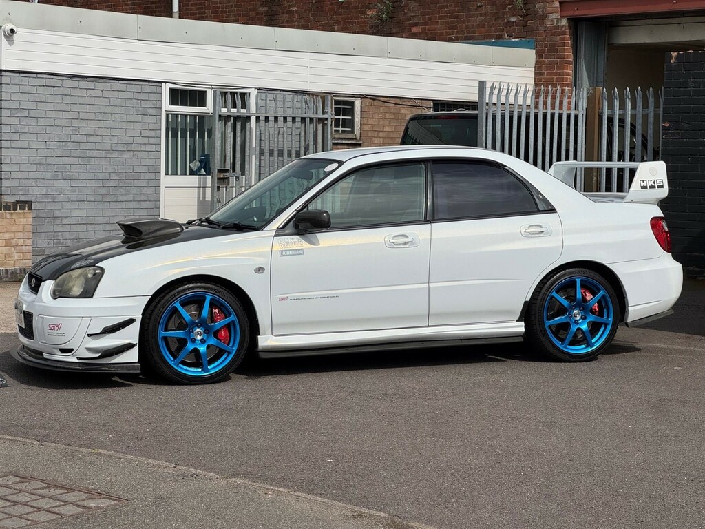 Subaru Impreza 2.0 Wrx Sti Type Uk White #4
