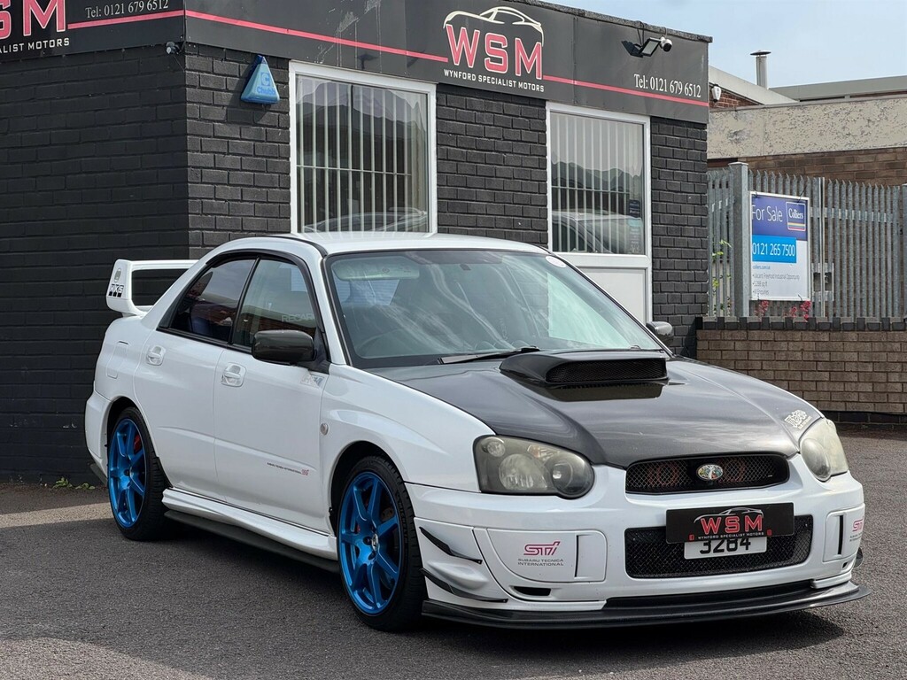 Subaru Impreza 2.0 Wrx Sti Type Uk White