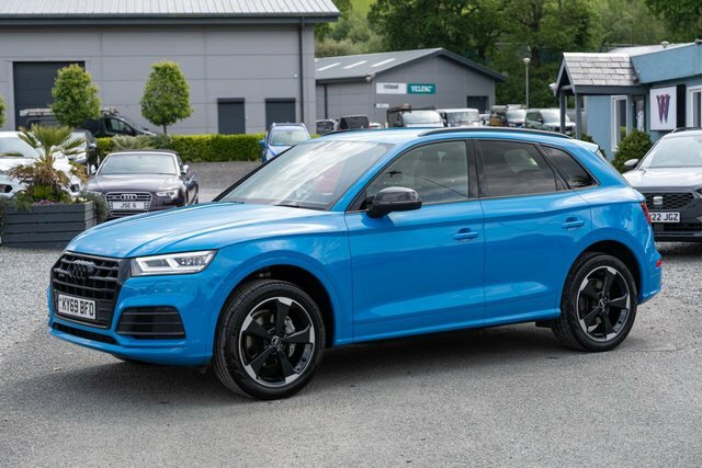Audi Q5 2.0 Tfsi 45 Black Edition Suv S Tronic Blue #3