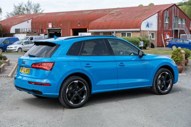 Audi Q5 2.0 Tfsi 45 Black Edition Suv S Tronic Blue #4