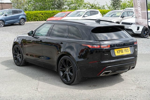 Land Rover Range Rover Velar 3.0 Sd6 V6 R-dynamic Hse Suv 4Wd E KP18YKD Black #5