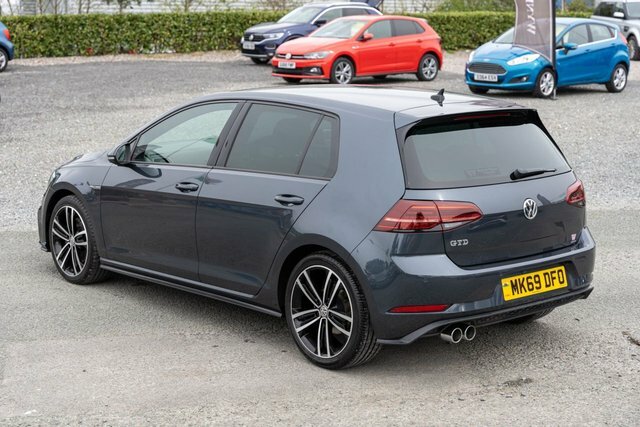 Volkswagen Golf 2.0 Tdi Gtd Hatchback Dsg Euro 6 Ss MK69DFO Blue #5