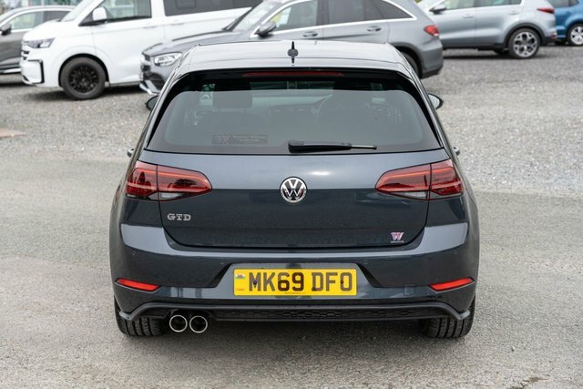 Volkswagen Golf 2.0 Tdi Gtd Hatchback Dsg Euro 6 Ss MK69DFO Blue #4