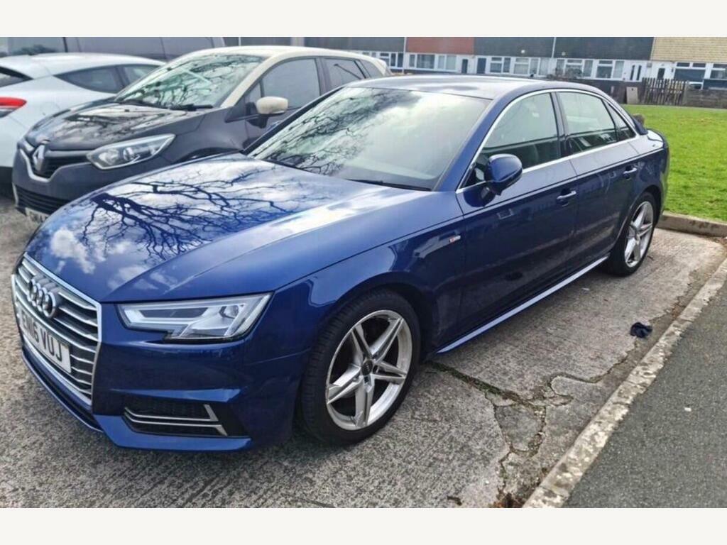 Audi A4 2.0 Tfsi S Line S Tronic Euro 6 S S EN16VUJ Blue #2