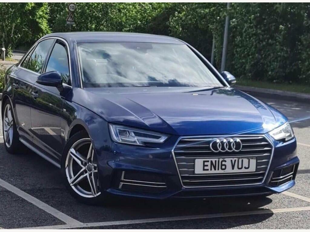 Audi A4 2.0 Tfsi S Line S Tronic Euro 6 S S Blue