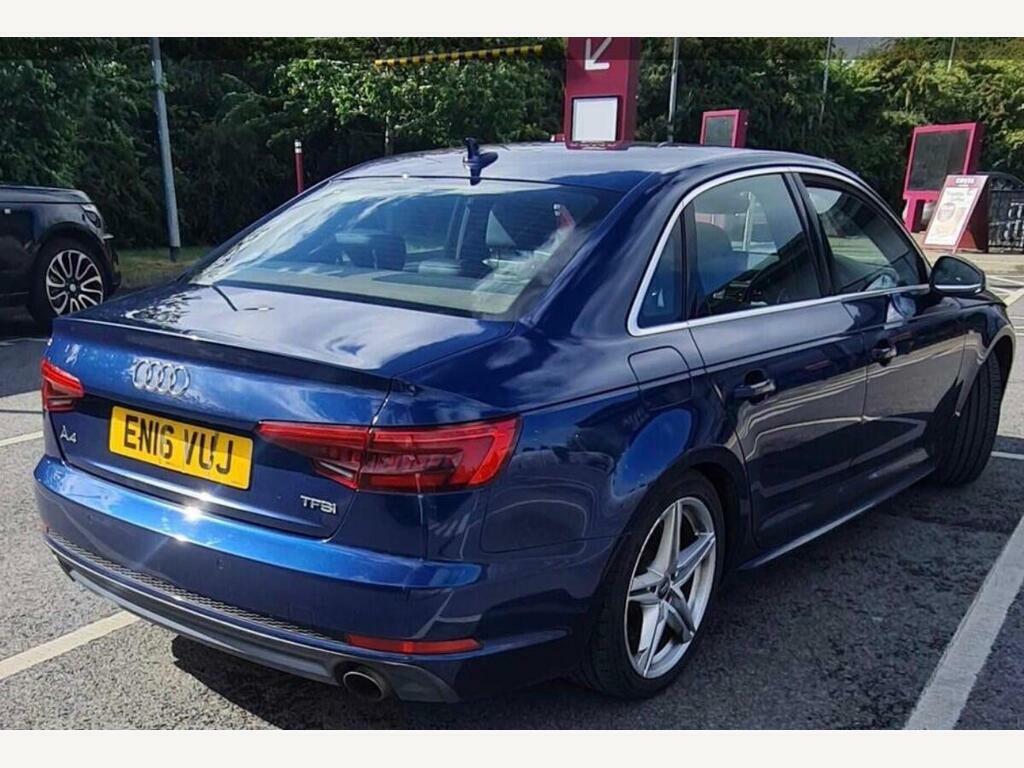 Audi A4 2.0 Tfsi S Line S Tronic Euro 6 S S EN16VUJ Blue #3
