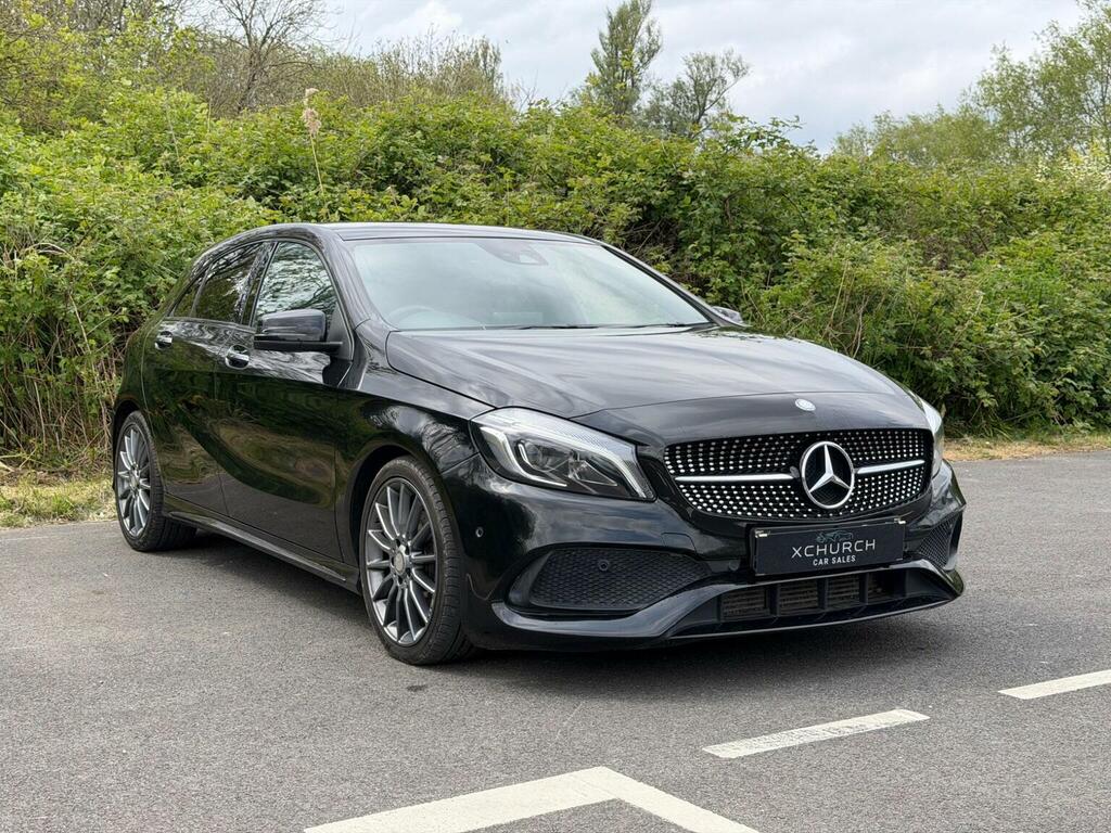 Mercedes-Benz A Class Hatchback 2.1 A200d Amg Line Premium Plus 7G-dct Black