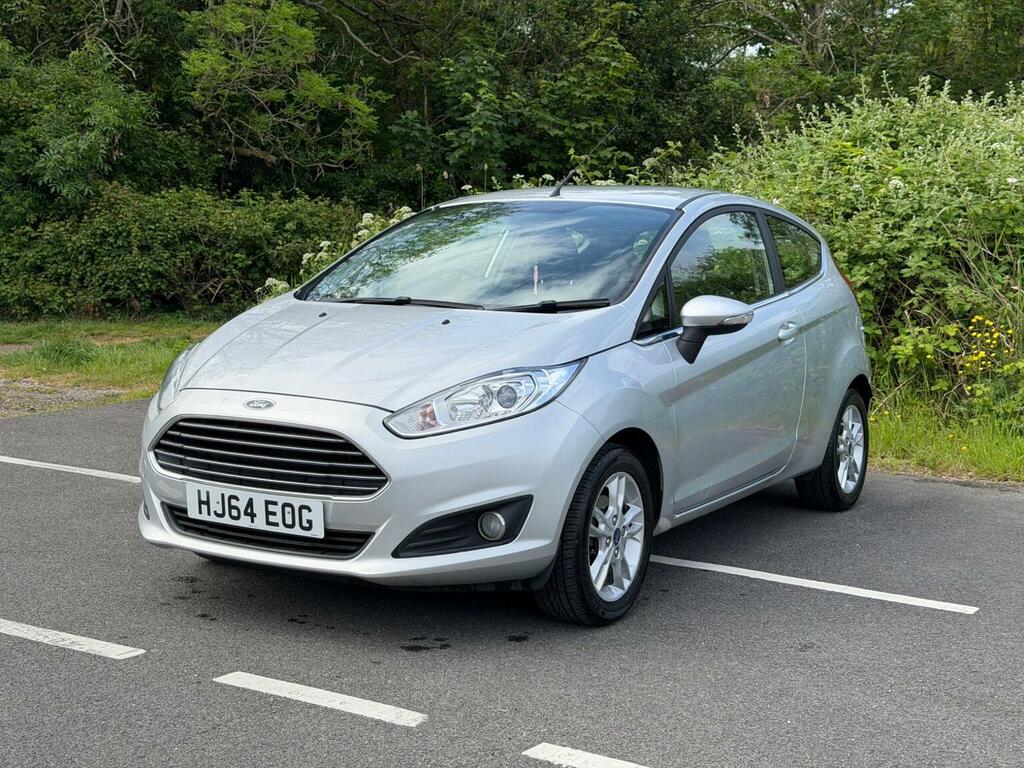 Ford Fiesta Hatchback 1.25 Zetec Euro 5 201464 HJ64EOG Silver #3