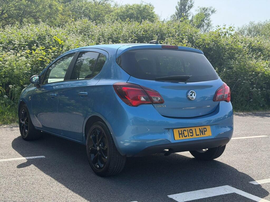 Vauxhall Corsa Hatchback 1.4I Ecotec Griffin Euro 6 201919 HC19LNP Blue #4