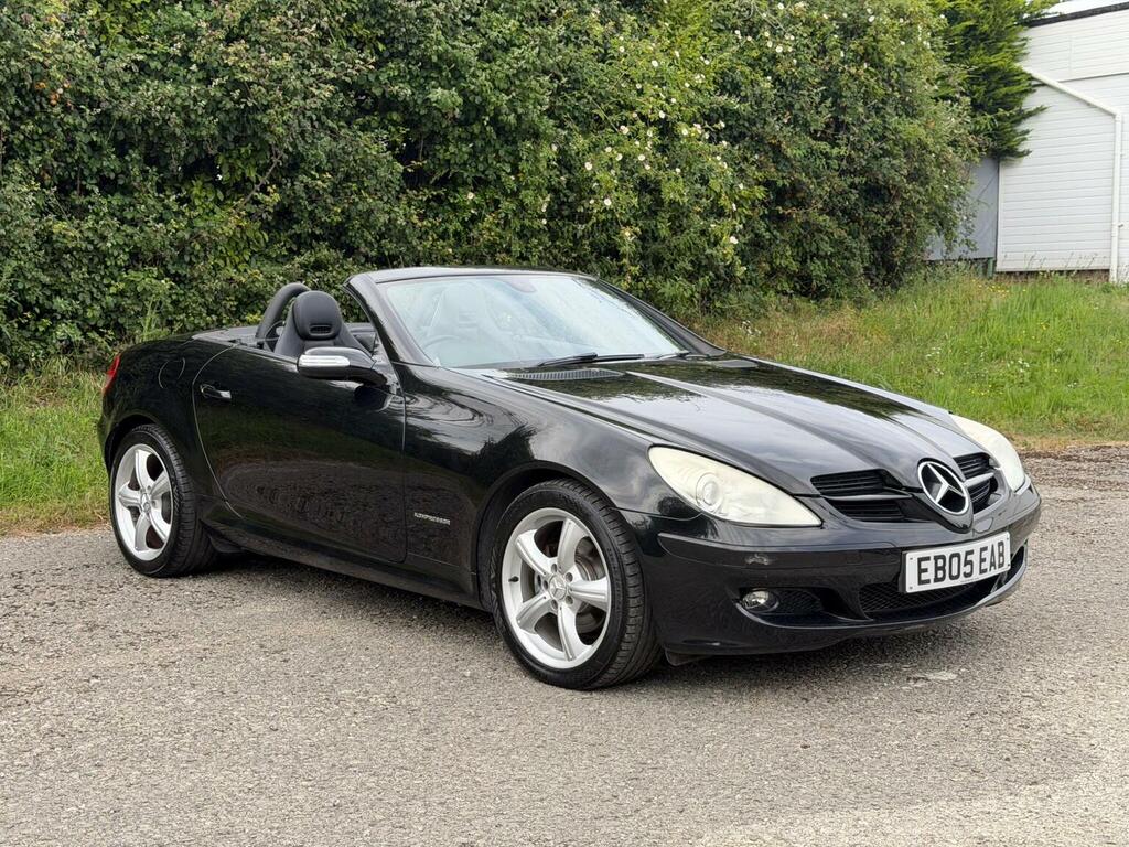 Mercedes-Benz SLK Convertible 1.8 Slk200 Kompressor 200707 Black #6