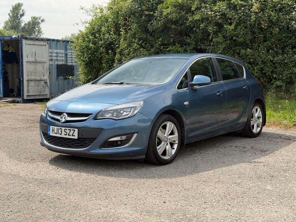 Vauxhall Astra Hatchback 1.6 16V Sri Euro 5 201313 HJ13SZZ Blue #3