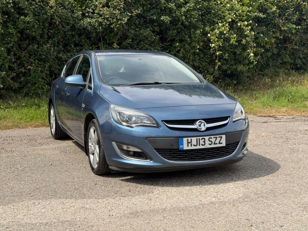 Vauxhall Astra Hatchback 1.6 16V Sri Euro 5 201313 HJ13SZZ Blue #5
