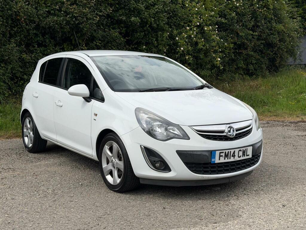 Vauxhall Corsa Hatchback 1.2I Ecoflex 16V Sxi Euro 5 Ss A White