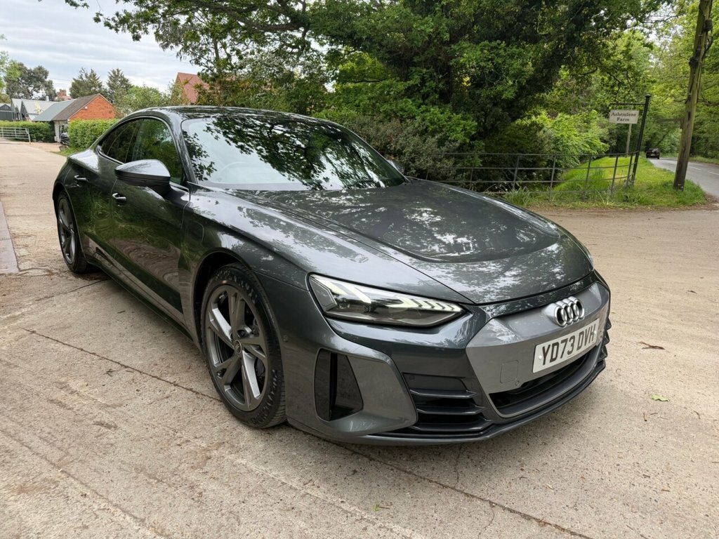 Audi E Tron GT Saloon Grey