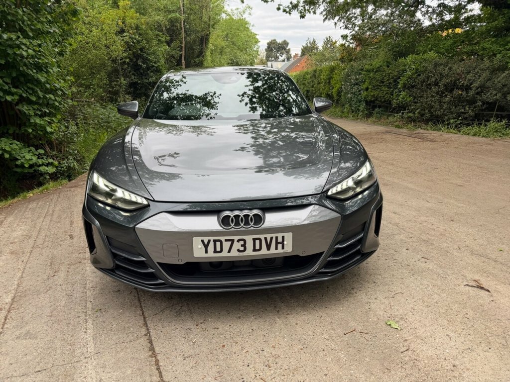 Audi E Tron GT Saloon YD73DVH Grey #4