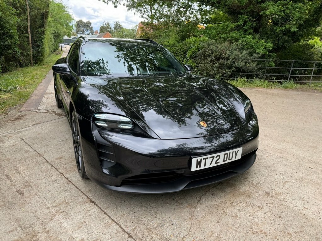 Porsche Taycan Estate WT72DUY Black #3