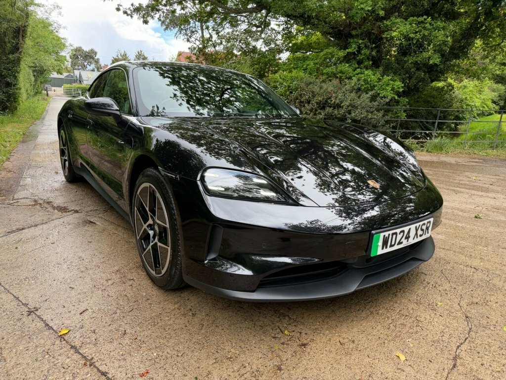 Porsche Taycan Saloon WD24XSR Black #2
