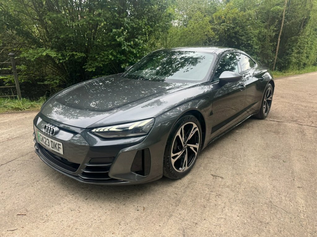 Audi E Tron GT Saloon GK23DKF Grey #6