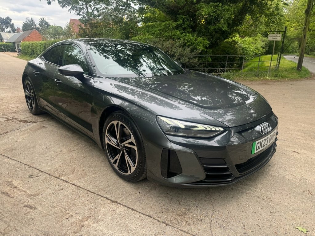Audi E Tron GT Saloon Grey