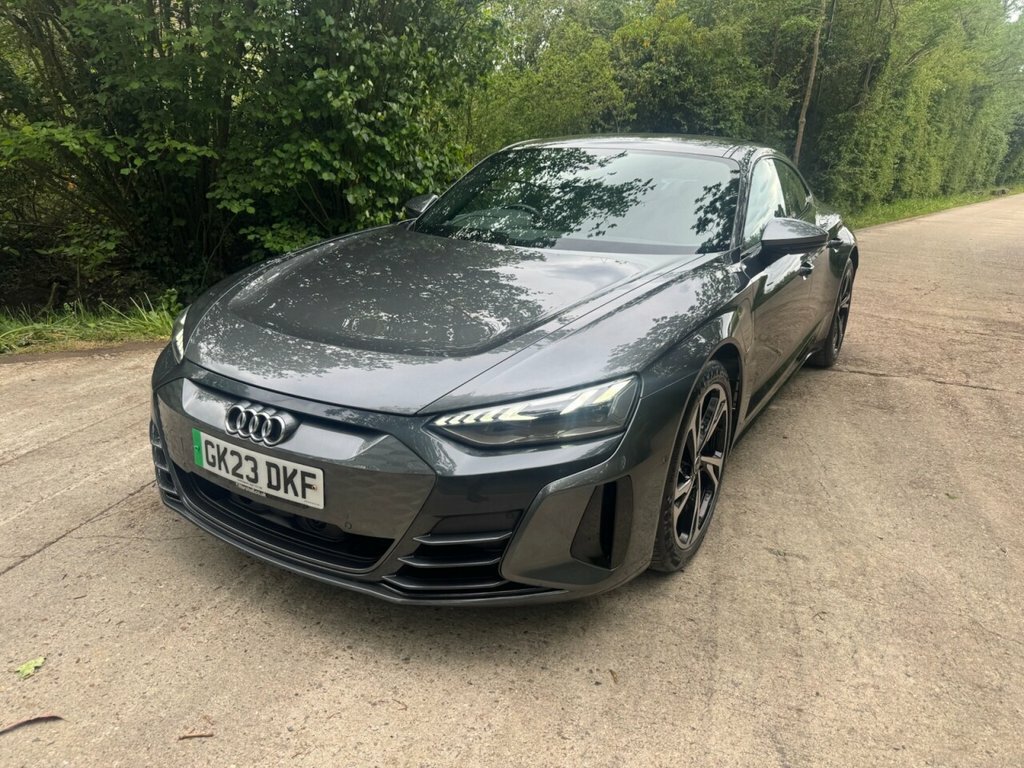 Audi E Tron GT Saloon GK23DKF Grey #5